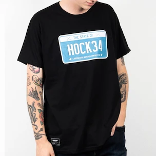 Moška majica Roster Hockey  HOCK34 black/blue