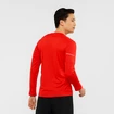 Moška majica Salomon  Agile LS Tee red