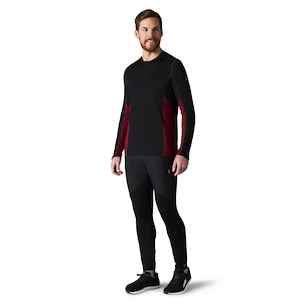 Moška majica Smartwool  Merino Sport 150 Long Sleeve Crew Red/Black