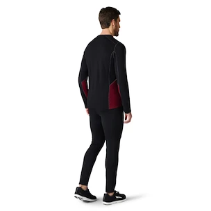 Moška majica Smartwool  Merino Sport 150 Long Sleeve Crew Red/Black