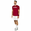 Moška majica Tecnifibre  Club Cotton Tee Cardinal