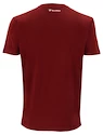 Moška majica Tecnifibre  Club Cotton Tee Cardinal