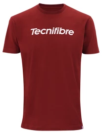 Moška majica Tecnifibre Club Cotton Tee Cardinal