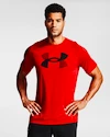 Moška majica Under Armour  Big Logo Tech SS Red