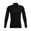 Moška majica Under Armour ColdGear Fitted Mock Black  3XL