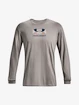 Moška majica Under Armour  GRID GEOMETRIC LOGO LS-GRY