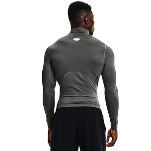 Moška majica Under Armour  HeatGear Armour Comp Mock LS Gray  XXL