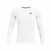 Moška majica Under Armour HeatGear Comp LS White