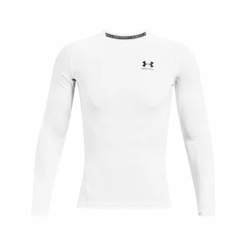 Moška majica Under Armour HeatGear Comp LS White