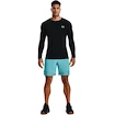 Moška majica Under Armour HeatGear Fitted LS Black