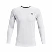 Moška majica Under Armour HeatGear Fitted LS White