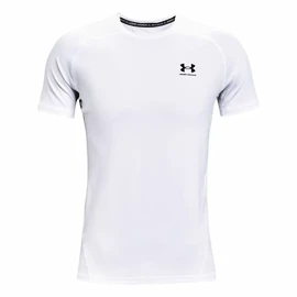 Moška majica Under Armour HeatGear Fitted SS White