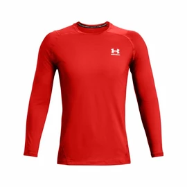 Moška majica Under Armour HeatGear HeatGear Armour Fitted LS Radiant Red