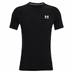 Moška majica Under Armour  HG Armour Fitted SS-BLK