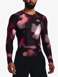 Moška majica Under Armour IsoChill Prtd Comp LS-BLK