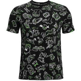 Moška majica Under Armour Run Ur Face Off Print SS Black