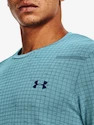 Moška majica Under Armour  Seamless Grid SS-BLU