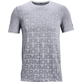 Moška majica Under Armour Seamless Wordmark SS Grey