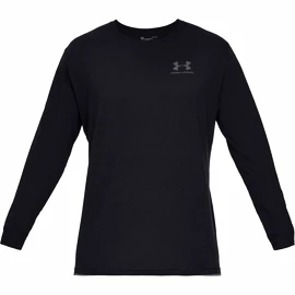 Moška majica Under Armour SPORTSTYLE LEFT CHEST LS Black