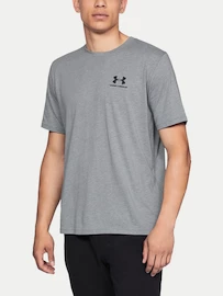 Moška majica Under Armour Sportstyle Left Chest Ss Grey