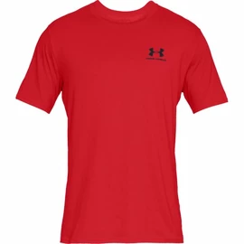 Moška majica Under Armour Sportstyle Left Chest SS Red