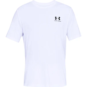 Moška majica Under Armour  Sportstyle Left Chest SS White