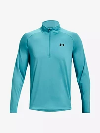 Moška majica Under Armour UA Tech 2.0 1/2 Zip-BLU