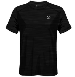 Moška majica Virtus Opal Melange SS Logo Tee Black