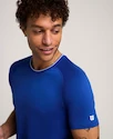 Moška majica Wilson  M Team Seamless Crew Royal Blue