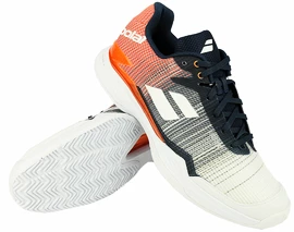 Moška obutev za tenis Babolat Jet Mach II Clay White/Orange