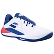 Moška obutev za tenis Babolat Propulse Fury 3 Clay Men White/Estate Blue