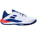 Moška obutev za tenis Babolat Propulse Fury 3 Clay Men White/Estate Blue