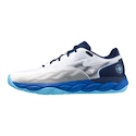 Moška obutev za tenis Mizuno Wave Enforce Court AC White/Estate Blue/River Blue