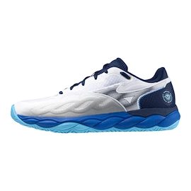 Moška obutev za tenis Mizuno Wave Enforce Court AC White/Estate Blue/River Blue