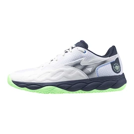 Moška obutev za tenis Mizuno Wave Enforce Court AC White/Vintage Indigo