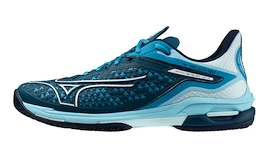 Moška obutev za tenis Mizuno Wave Exceed TOUR 6 CC Moroccan Blue/White/Blue Topaz