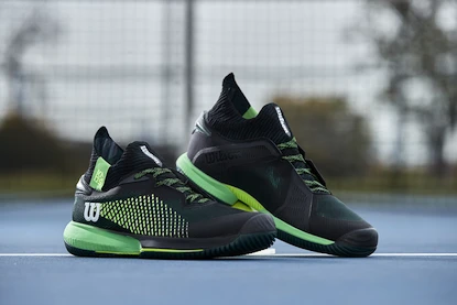 Moška obutev za tenis Wilson Kaos Rapide SFT Black/Green