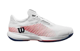 Moška obutev za tenis Wilson Kaos Swift 1.5 Clay White/Deja Vu Blue