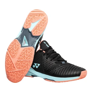 Moška obutev za tenis Yonex Sonicage 3 Clay M Black/Sky Blue