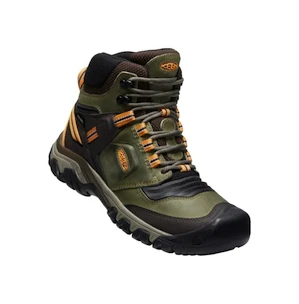 Moška obutev za uporabo na prostem Keen Flex Mid Wp Capulet Olive/Desert Sun  US 10