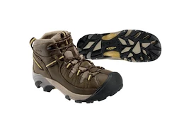 Moška obutev za uporabo na prostem Keen II Mid Wp Black Olive/Yellow