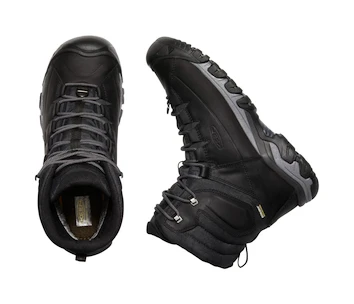 Moška obutev za uporabo na prostem Keen Lace Boot High Polar Wp Black/Raven  US 10,5