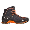 Moška obutev za uporabo na prostem Salewa MS MTN Trainer Mid GTX Asphalt/Fluo Orange  UK 10,5