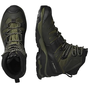 Moška obutev za uporabo na prostem Salomon 4 Gore-Tex Olive Night/Peat/Safari  UK 8,5