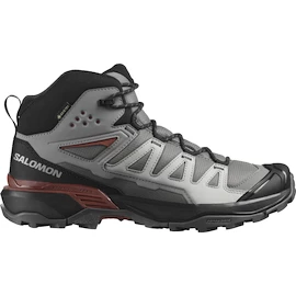 Moška obutev za uporabo na prostem Salomon Mid Gore-Tex Pewter/Black/Burnt Henna