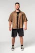 Moška srajca Nebbia  Washed-off Oversized Shirt 90s THROWBACK Light Brown