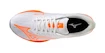 Moška tekaška obutev Mizuno Sonic White/Light Orange/Blue Ashes