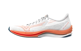 Moška tekaška obutev Mizuno Sonic White/Light Orange/Blue Ashes