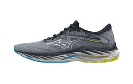 Moška tekaška obutev Mizuno Wave Rider 27 Pearl Blue/White/Bolt 2 (Neon)