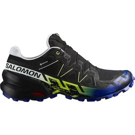 Moška tekaška obutev Salomon 6 Gore-Tex Black/Surf The Web/Safety Yellow